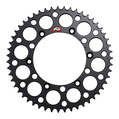 Renthal Sprocket Rear Black 49T Alloy 7075 T6 Grooved