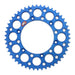 Renthal Sprocket Rear Blue 49T Alloy 7075 T6 Grooved