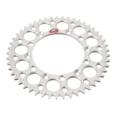 Renthal Sprocket Rear Silver 49T Alloy 7075 T6 Grooved