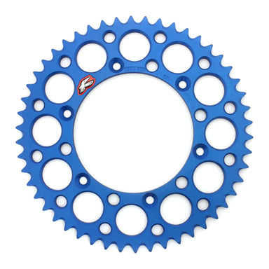 Renthal Sprocket Rear Blue 49T Alloy 7075 T6 Grooved