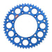 Renthal Sprocket Rear Blue 49T Alloy 7075 T6 Grooved