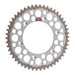 Renthal Sprocket Twinring Silver 48T Bi-metal Grooved