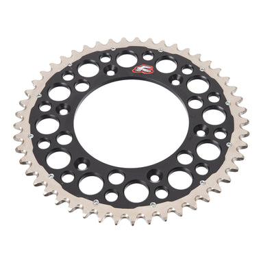 Renthal Sprocket Twinring Black 49T Bi-Metal Grooved