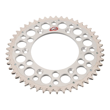 Renthal Sprocket Twinring Silver 49T Bi-Metal Grooved