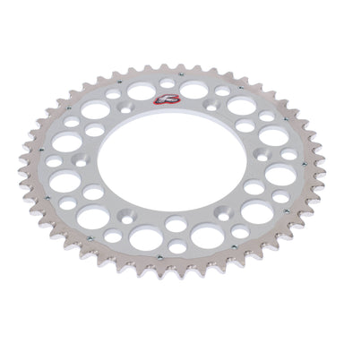 Renthal Sprocket Twinring Silver 50T Bi-metal Grooved