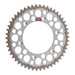 Renthal Sprocket Twinring Silver 51T Bi-Metal Grooved Packaged