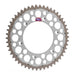 Renthal Sprocket Twinring Silver 51T Bi-Metal Grooved Packaged