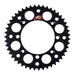Renthal Sprocket Rear Black 47T Alloy 7075 T6 Grooved Honda