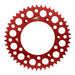 Renthal Sprocket Rear Red 49T Alloy 7075 T6 Grooved