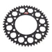 Renthal Sprocket Rear Black 50T Alloy 7075 T6 Grooved
