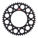 Renthal Sprocket Rear Black 50T Alloy 7075 T6 Grooved