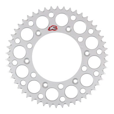 Renthal Sprocket Rear Silver 50T Alloy 7075 T6 Grooved Honda