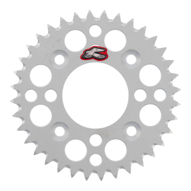 Renthal Sprocket Rear Silver 36T Alloy 7075 T6 Grooved Honda