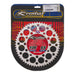 Renthal Sprocket Rear Silver 57t Alloy 7075 T6 Grooved Honda