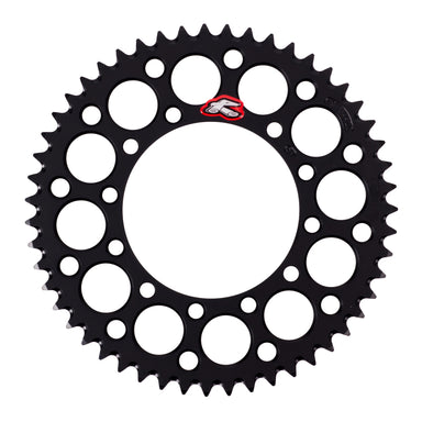 Renthal Sprocket Rear Black 51T Alloy 7075 T6 Grooved
