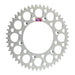 Renthal Sprocket Rear Silver 51T Alloy 7075 T6 Grooved Ultralight