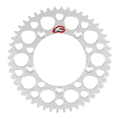 Renthal Rear Sprocket 48T Alloy 7075-T6 Grooved - Silver (KTM, Husqvarna)