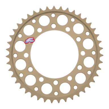 Renthal Rear Sprocket T6 Grooved 7075 Alloy - Silver [Kawasaki]