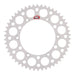 Renthal Sprocket Rear Silver 50T Alloy 7075 T6 Grooved GasGas