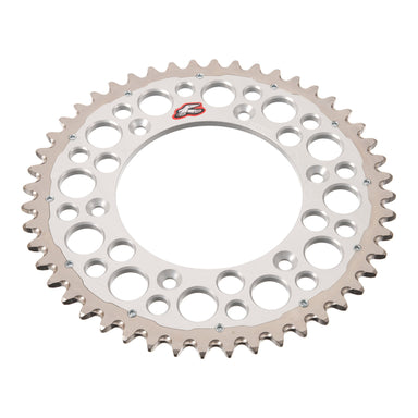 Renthal Sprocket Twinring Silver 48T Bi-Metal Grooved