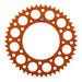 Renthal Sprocket Rear Orange 48T Alloy 7075 T6 Grooved KTM
