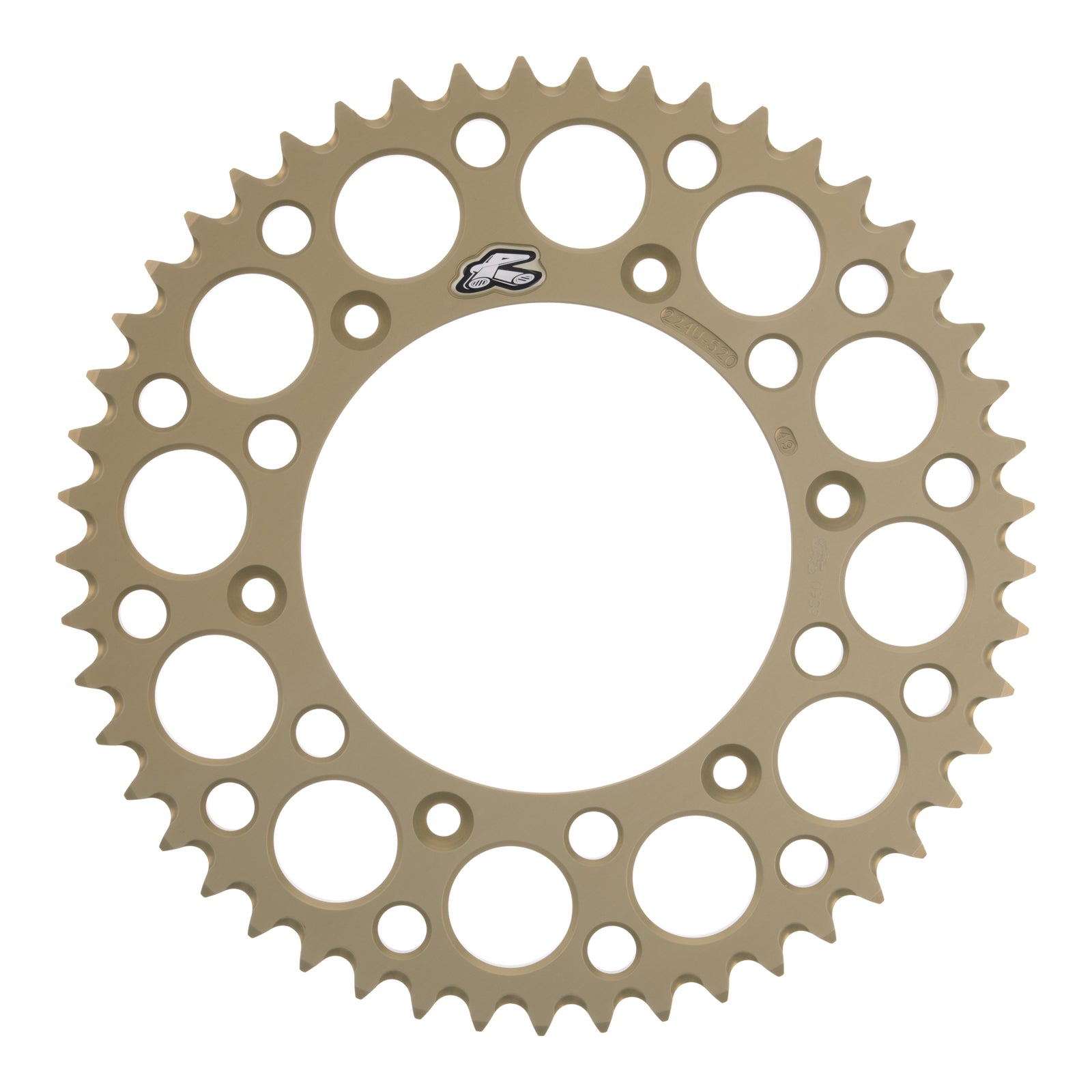 Renthal Sprocket Rear Hard Anodised 49T KHG Grooved