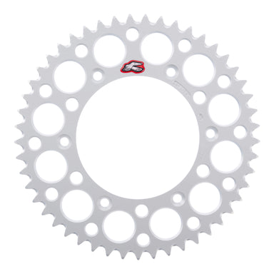 Renthal Sprocket Rear Silver 49T Alloy 7075 T6 Grooved KTM