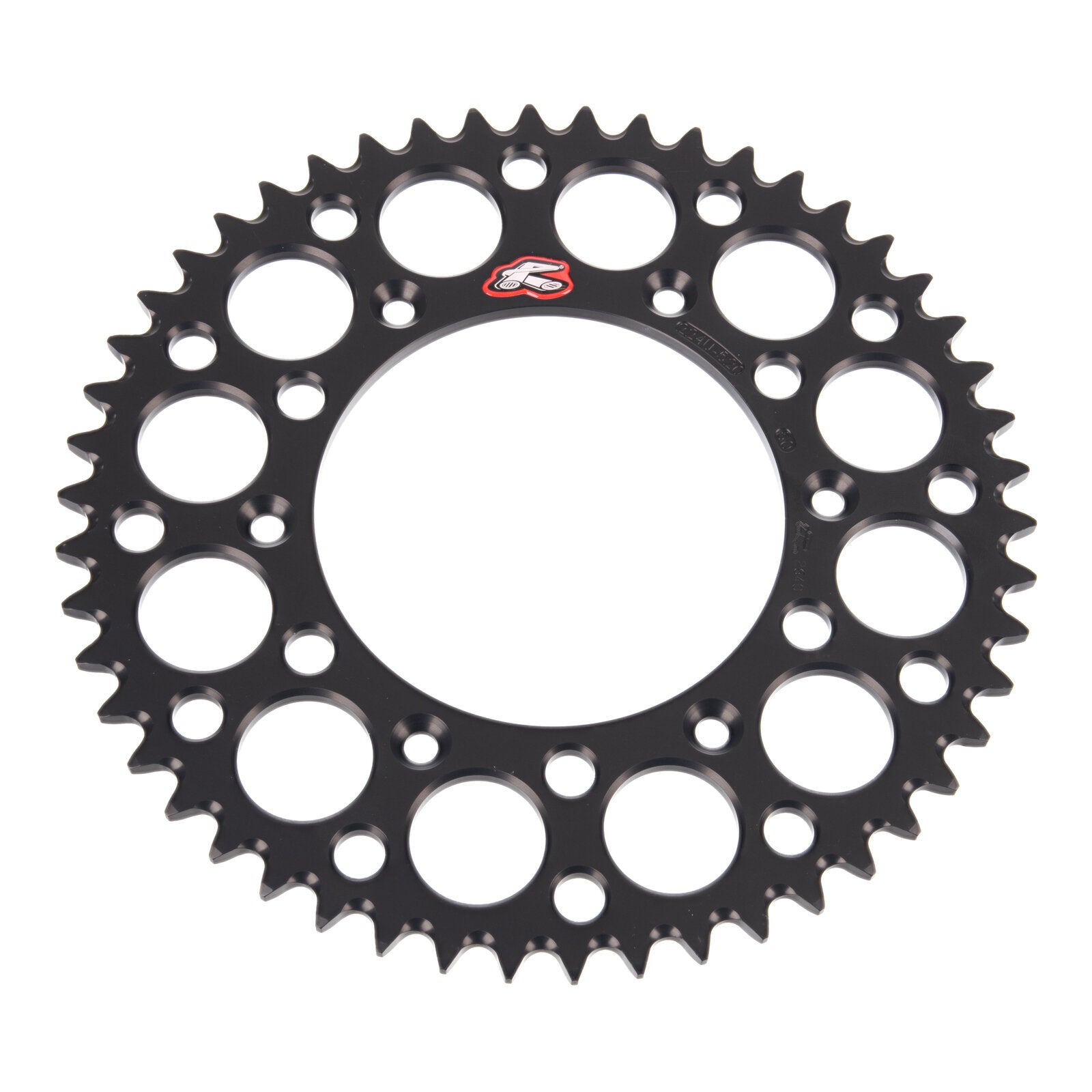 Renthal Sprocket Rear Black 50T Alloy 7075 T6 Grooved