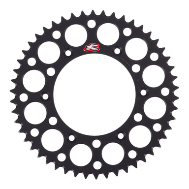 Renthal Sprocket Rear Black 50T Alloy 7075 T6 Grooved