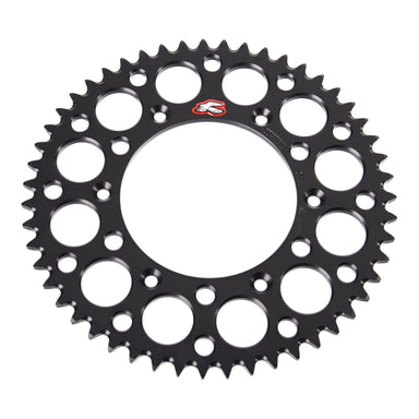 Renthal Sprocket Rear Black 51T Alloy 7075 T6 Grooved