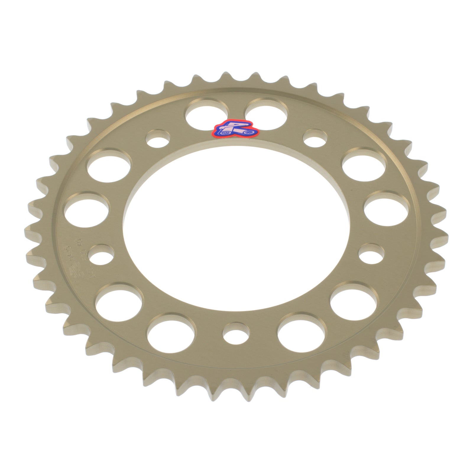 Renthal Rear Sprocket T6 Grooved 7075 Alloy - Silver [Honda]