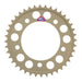 Renthal Rear Sprocket T6 Grooved 7075 Alloy - Silver [Honda]