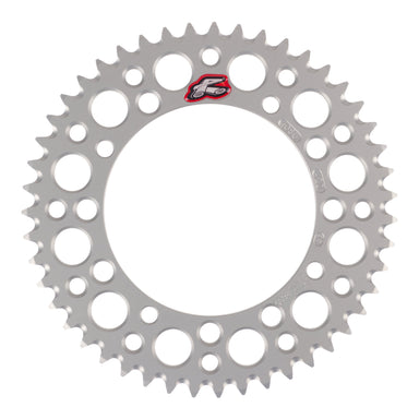 Renthal Sprocket Rear Silver 49T Alloy 7075 T6 Grooved