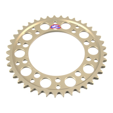 Renthal Sprocket Rear Silver 41T Alloy 7075 T6 Grooved Suzuki