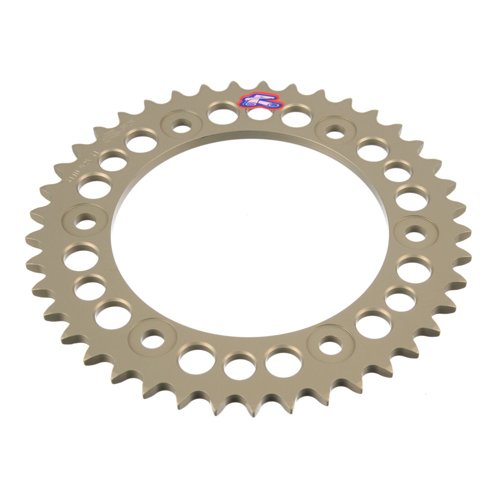 Renthal Sprocket Rear Silver 41T Alloy 7075 T6 Grooved Mont