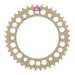 Renthal Sprocket Rear Silver 41T Alloy 7075 T6 Grooved Mont