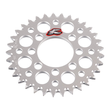 Renthal Sprocket Rear Silver 33T Alloy 7075 T6 Grooved