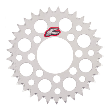 Renthal Sprocket Rear Silver 33T Alloy 7075 T6 Grooved