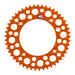Renthal Sprocket Rear Orange 49T Alloy 7075 T6 Grooved