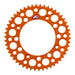 Renthal Sprocket Rear Orange 50T Alloy 7075 T6 Grooved