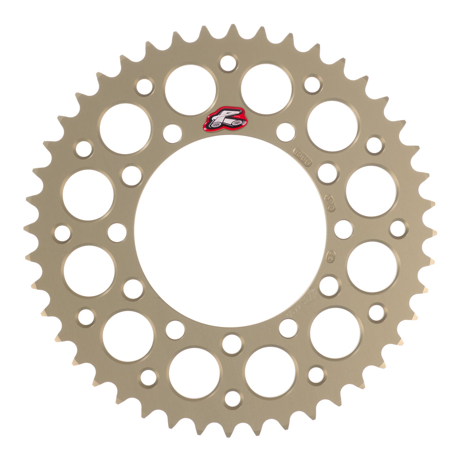 Renthal Sprocket Rear Hard Anodised 44T 44P-HA Ultralight
