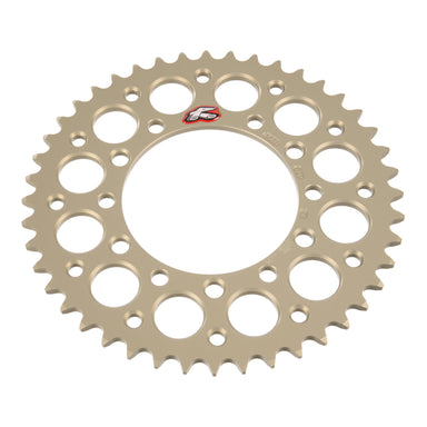 Renthal Sprocket Rear Hard Anodised 44T 44P-HA Ultralight