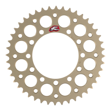 Renthal Sprocket Rear Hard Anodised 44T 44P-HA Ultralight