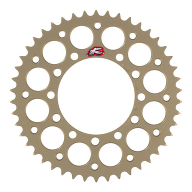 Renthal Rear Sprocket Hard Anodised Grooved 456 / 520