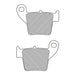 Renthal Brake Pads FDB2139