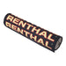 Renthal SX Handlebar Pad 10in - Black / Yellow Retro