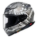 Shoei NXR2 Helmet - Beaut TC6 Black / White / Silver