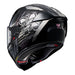 Shoei X-SPR Pro Helmet Cross Logo TC5 - Black / White
