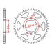 Sprocket Kit Suzuki ATV LT160 - 520H 11/39