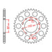 Sprocket Kit Honda CB400SF Super Four - 525XRE 15/42